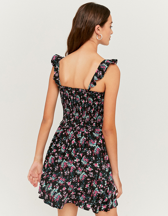 TALLY WEiJL, Vestito Svasato con Busto Arricciato a Fiori for Women
