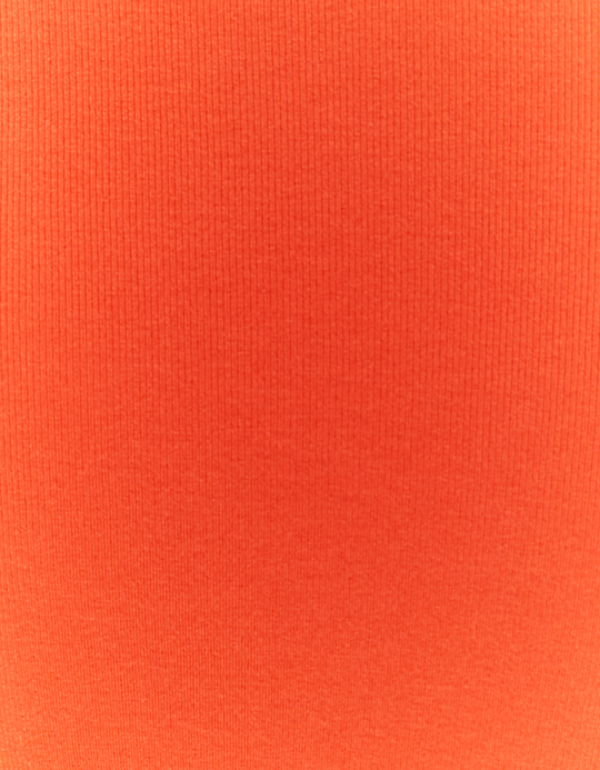 TALLY WEiJL, Gestricktes Oranges Midi-Kleid for Women