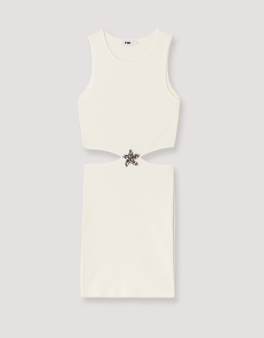 TALLY WEiJL, White Mini Dress for Women