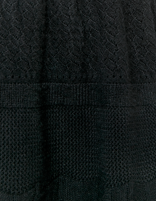 TALLY WEiJL, Black Ruffle Mini Dress for Women