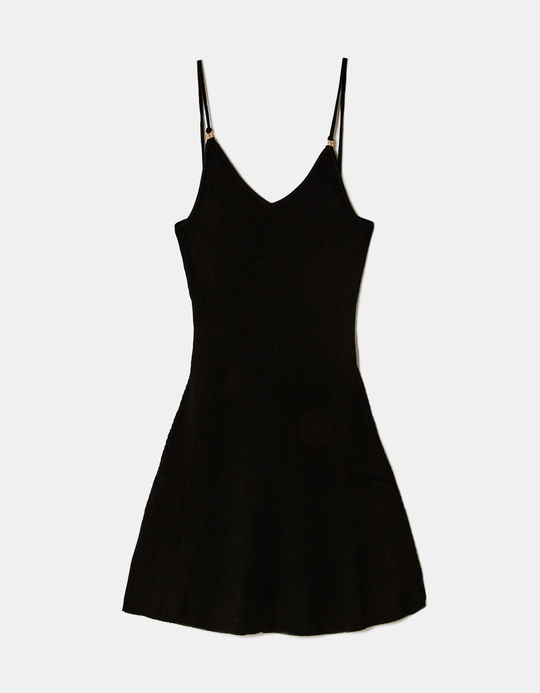TALLY WEiJL, Black Midi Dress for Women