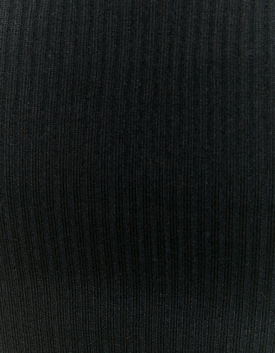 TALLY WEiJL, Vestito Corto Nero In Maglia for Women