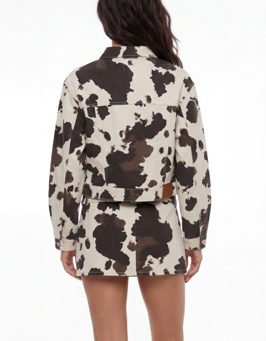 TALLY WEiJL, Kurtka w krowi print for Women