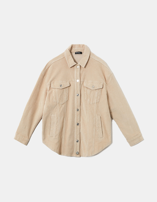 TALLY WEiJL, Shacket In Velluto A Coste for Women