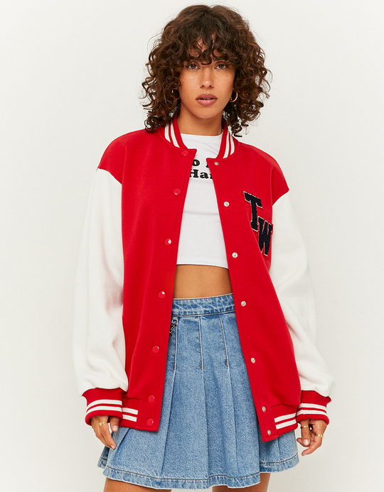 TALLY WEiJL, Veste Universitaire Rouge for Women