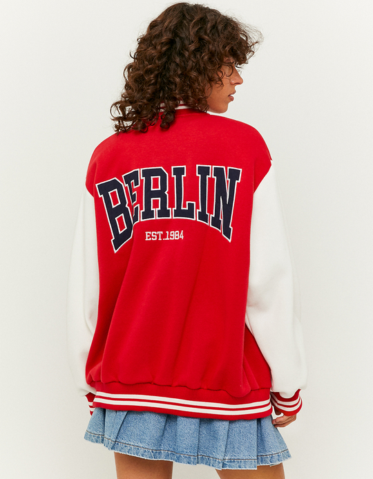 TALLY WEiJL, Rote langärmliges Varsity Jacke for Women