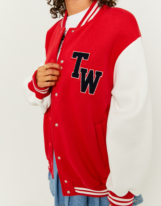 TALLY WEiJL, Veste Universitaire Rouge for Women