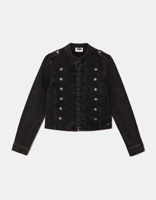 TALLY WEiJL, Black Military Jacket for Women