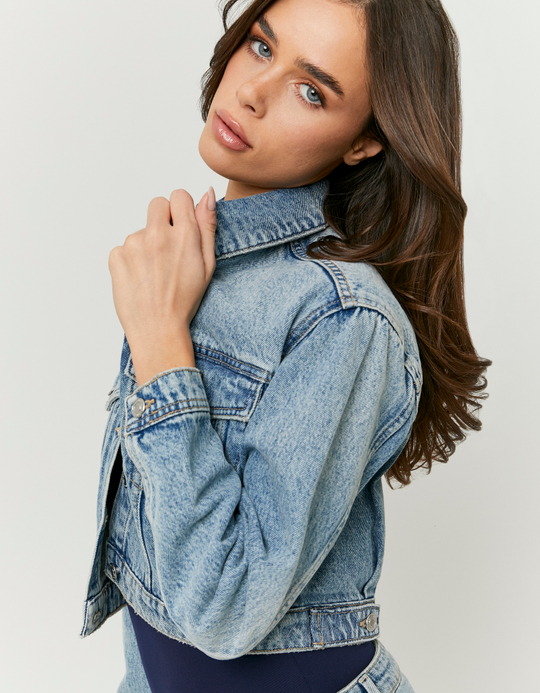TALLY WEiJL, Light Blue Denim Jacket for Women