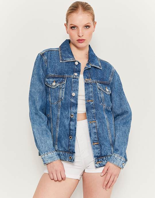 TALLY WEiJL, Blaue Jeansjacke for Women