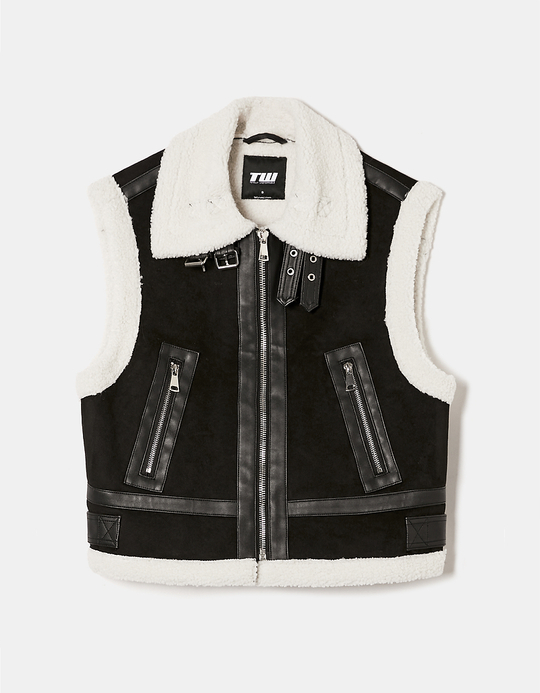 TALLY WEiJL, Montone Smanicato In Similpelle for Women