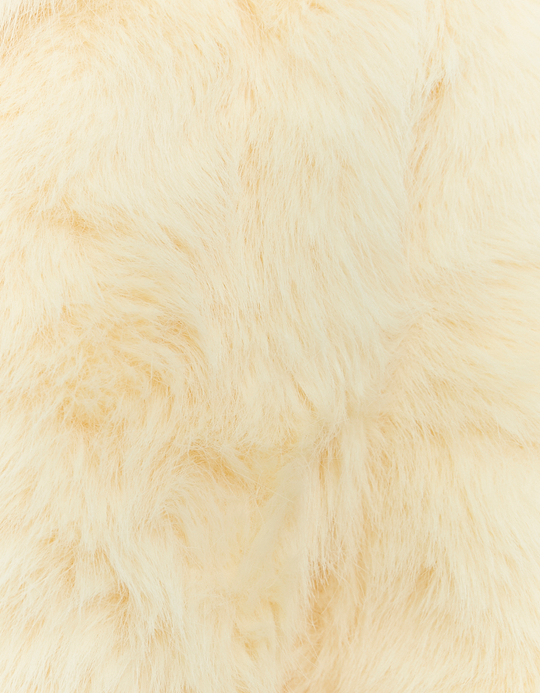 TALLY WEiJL, Giacca in Finta Pelliccia Gialla Extra Fluffy for Women