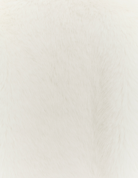 TALLY WEiJL, Beige Faux Fur Jacket for Women
