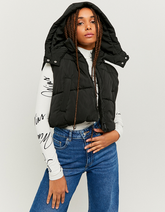 TALLY WEiJL, Gilet Nero Imbottito for Women