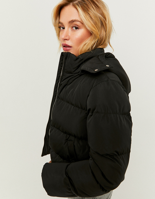 TALLY WEiJL, Doudoune à Capuche Noire for Women