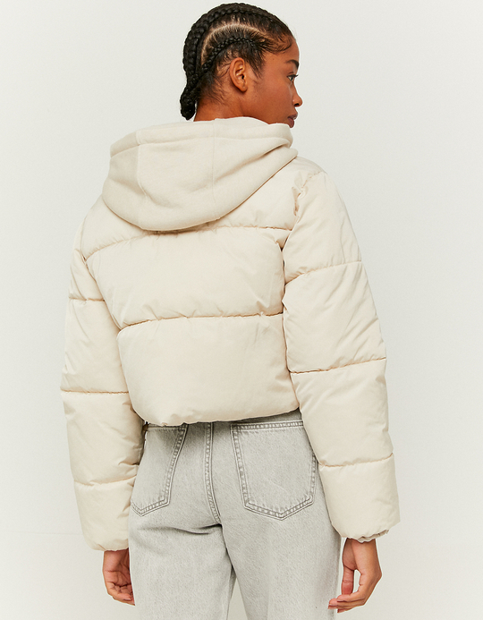 TALLY WEiJL, Hooded Cropped Puffer Jacket for Women
