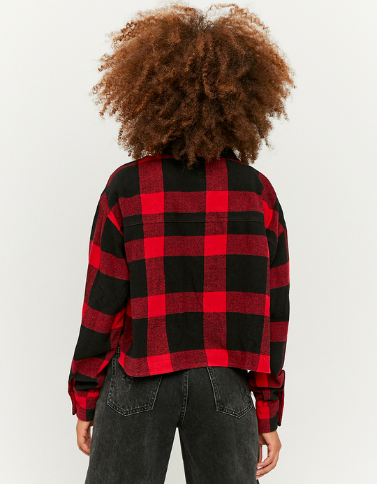 TALLY WEiJL, Kurze karierte Hemdjacke for Women