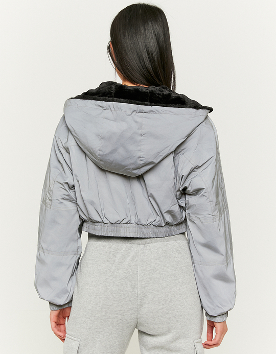 TALLY WEiJL, Reflektierende Jacke mit Kapuze for Women