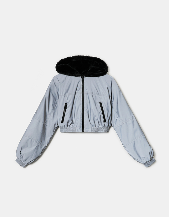 TALLY WEiJL, Veste à Capuche Réfléchissante for Women