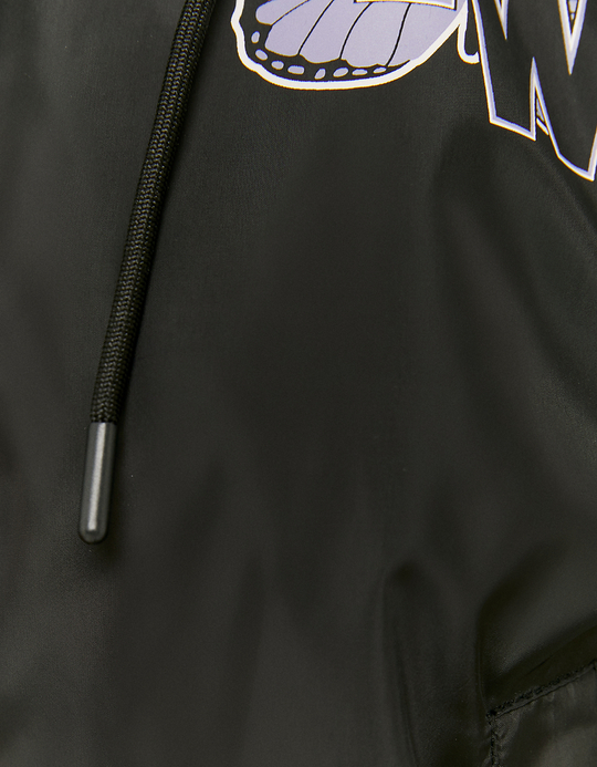 TALLY WEiJL, Veste Sportive Manches Longues Coupe-vent Noire for Women