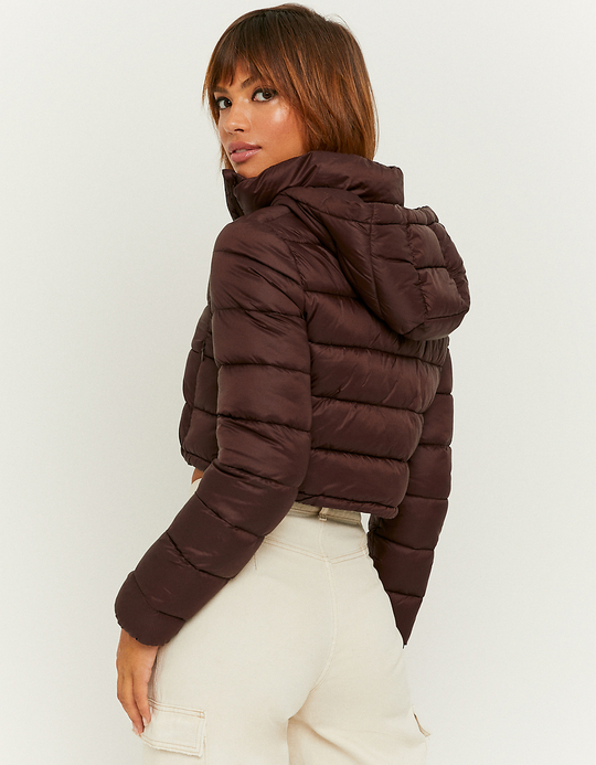 TALLY WEiJL, Braune kurze leichte Steppjacke for Women