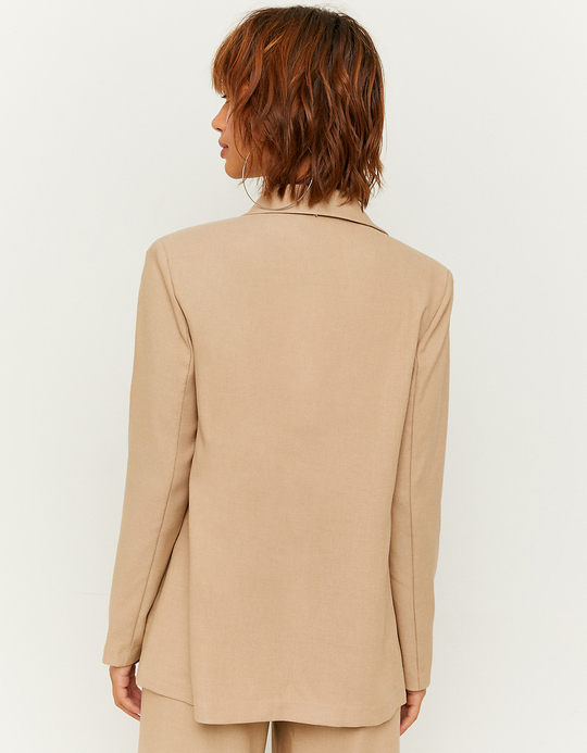 TALLY WEiJL, Blazer Basique Manche Longue Brun for Women