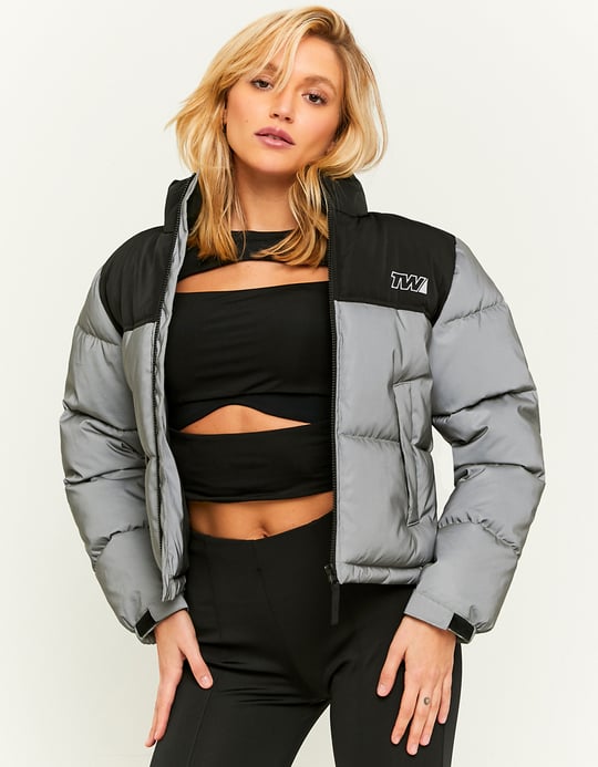 TALLY WEiJL, Szara kurtka puchowa for Women