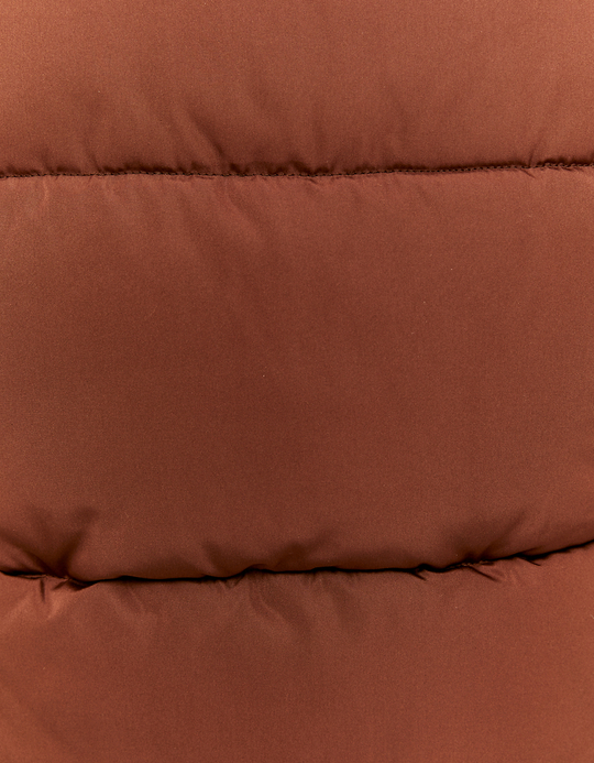 TALLY WEiJL, Doudoune Sans Manches Marron for Women