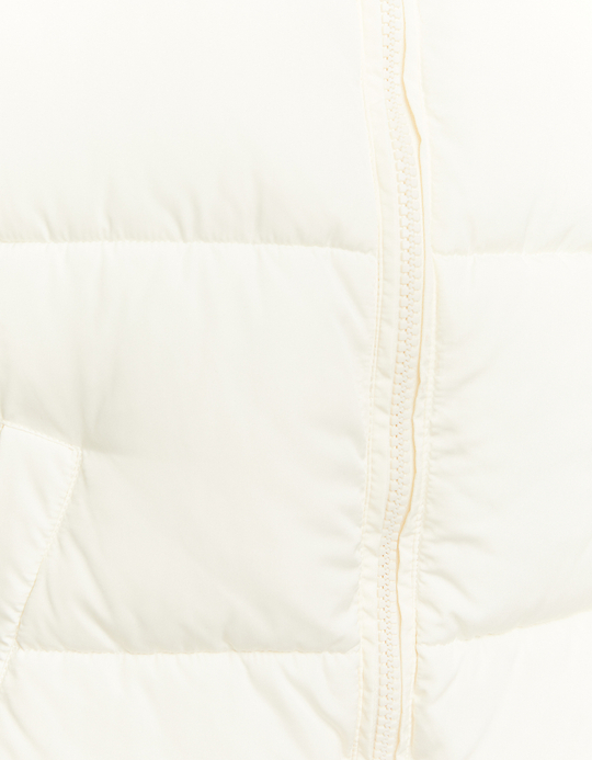 TALLY WEiJL, Weiße Ärmellose Steppjacke for Women