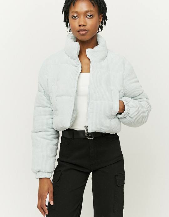 TALLY WEiJL, Veste en velours Côtelé Bleu for Women