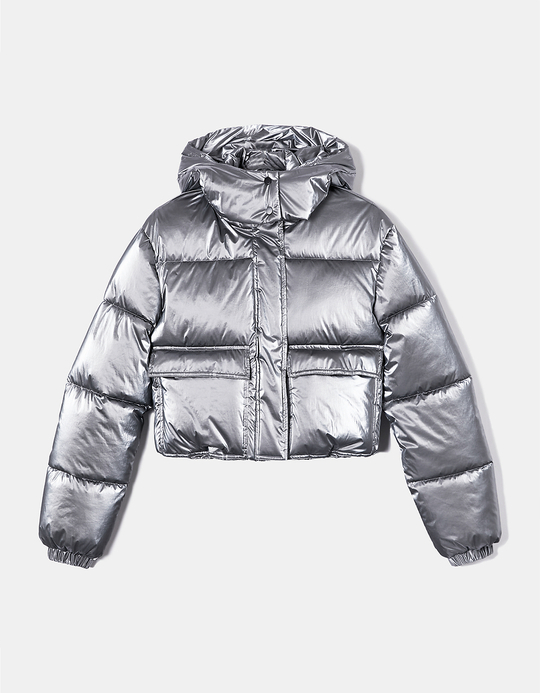 TALLY WEiJL, Piumino argentato for Women