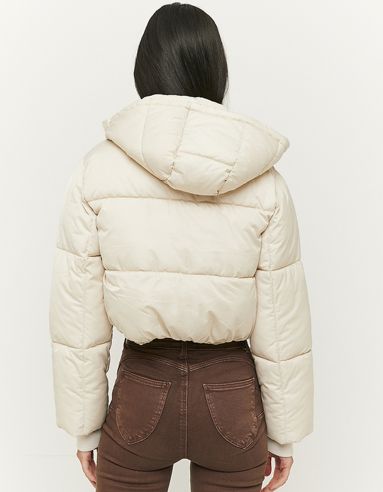 TALLY WEiJL, Beige Puffer Jacket for Women
