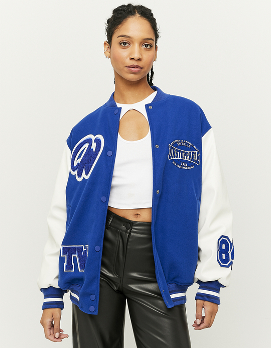 TALLY WEiJL, Giacca Varsity Blu for Women