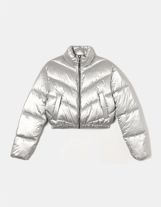 TALLY WEiJL, Doudoune argenté for Women