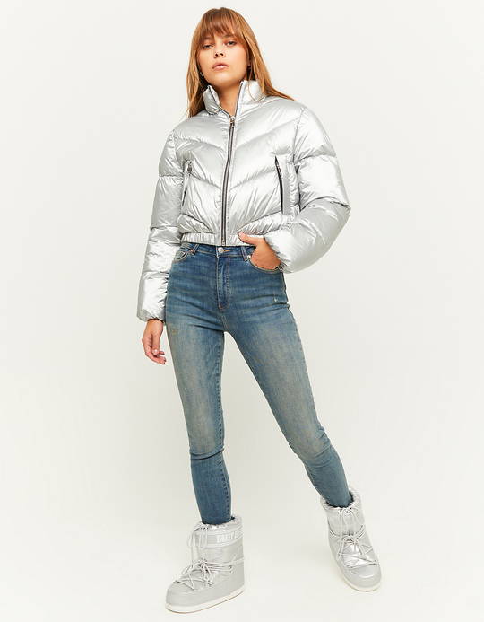 TALLY WEiJL, Doudoune argenté for Women