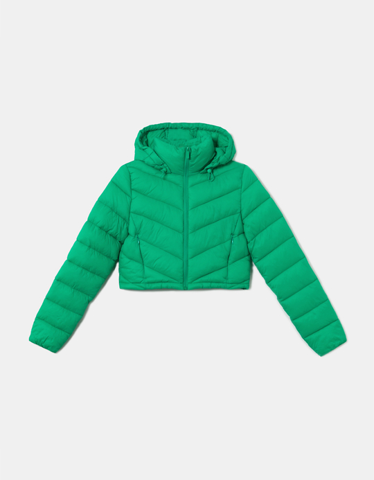 TALLY WEiJL, Doudoune Courte Verte for Women