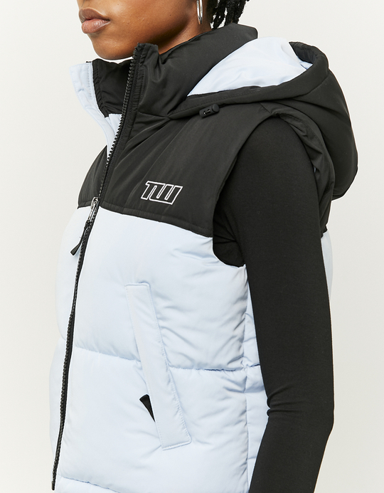 TALLY WEiJL, Doudoune sans Manches Bleue for Women