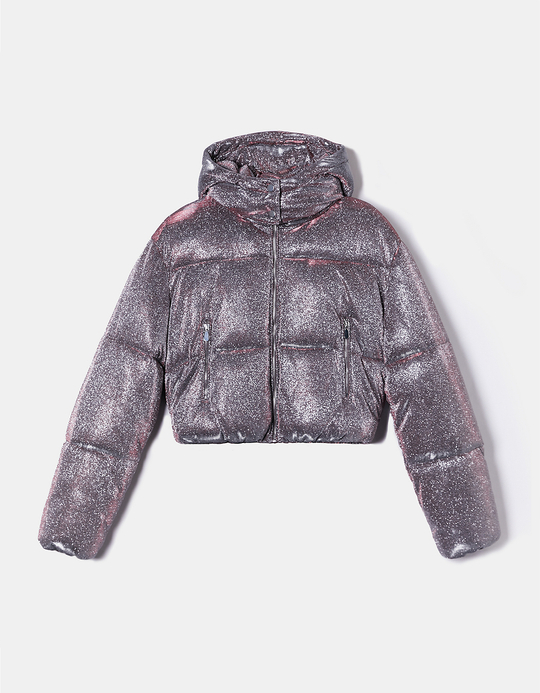TALLY WEiJL, Piumino effetto lucido con glitter for Women