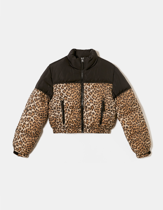 TALLY WEiJL, Pufferjacke mit Leo Print for Women