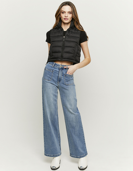 TALLY WEiJL, Doudoune Sans Manches Noire for Women