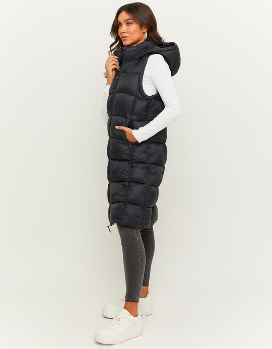 TALLY WEiJL, Schwarze long padded-Jacke for Women