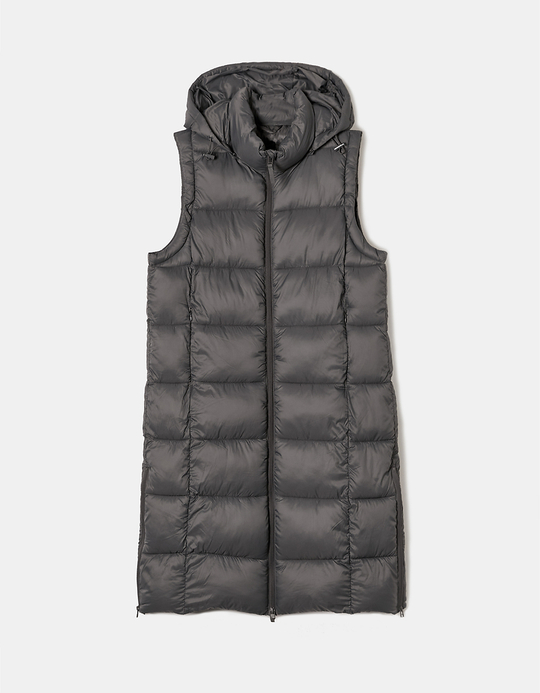 TALLY WEiJL, Grey Long Padded Jacket for Women