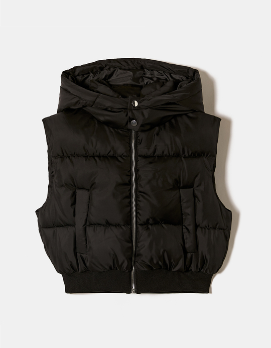 TALLY WEiJL, Gilet Noir Matelassé for Women
