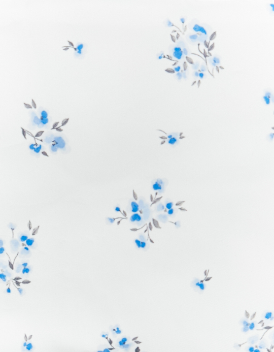 TALLY WEiJL, Gilet Matelassé Blanc à Micro-Fleurs for Women