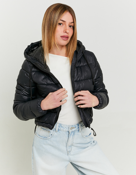 TALLY WEiJL, Schwarze kurze Pufferjacke for Women