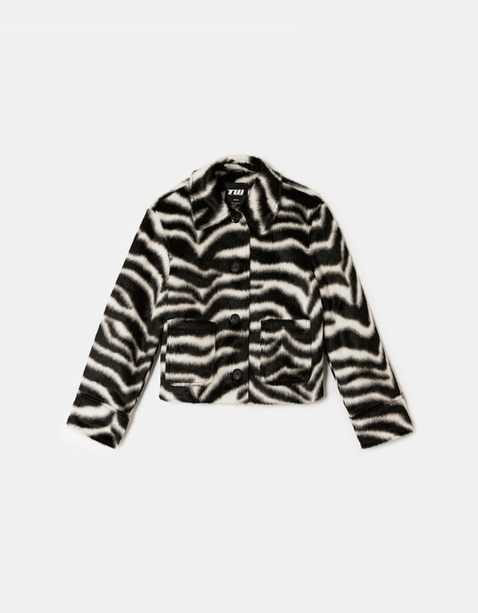 TALLY WEiJL, Zebra Print Jacket for Women
