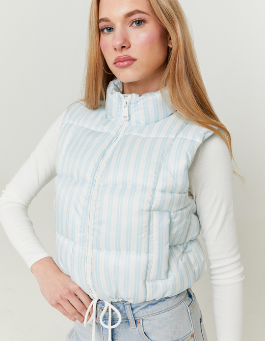 TALLY WEiJL, Light Vichy Padded Vest for Women