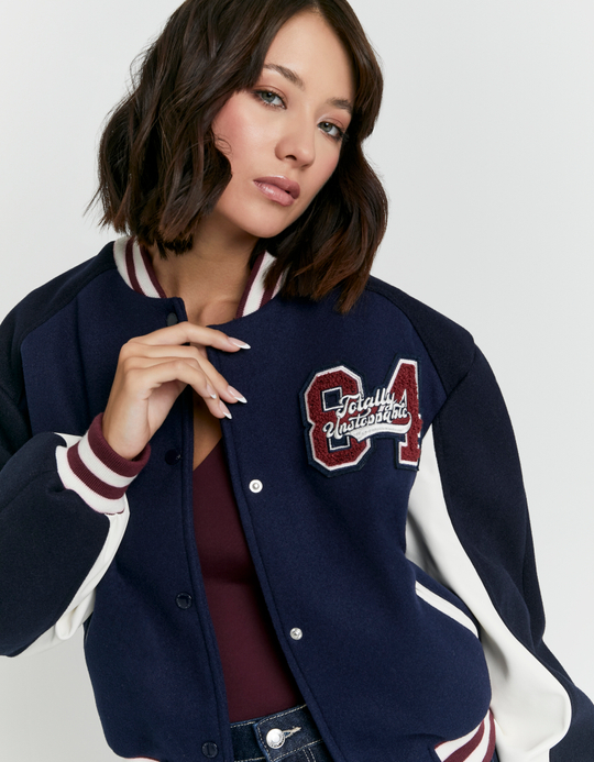 TALLY WEiJL, Veste Imprimée Bleue for Women