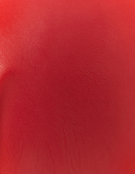 TALLY WEiJL, Red Faux Leather Biker Jacket for Women