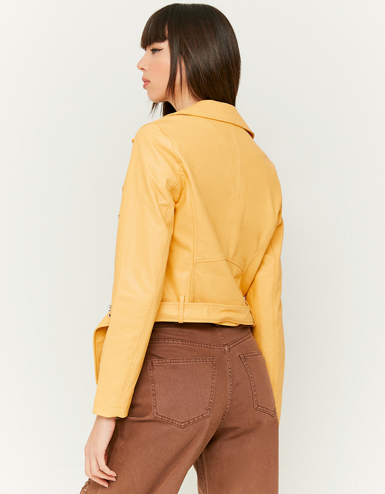 TALLY WEiJL, Faux Leather Biker Jacket for Women